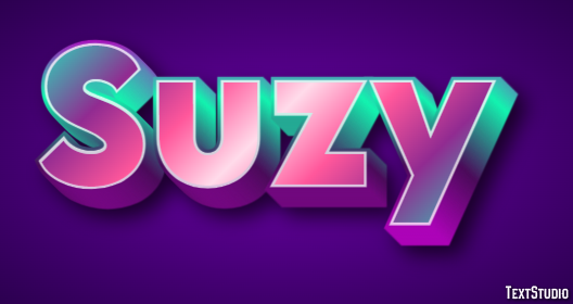 Suzy Efeito de texto