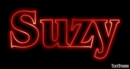 Suzy Efecto de texto
