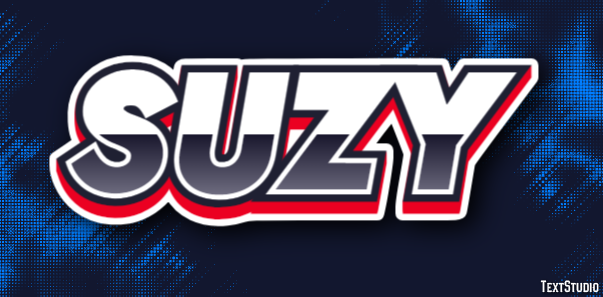 Suzy Efecto de texto
