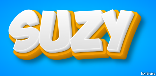 Suzy Efeito de texto