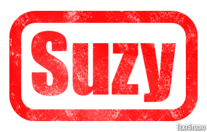 Suzy Efeito de texto