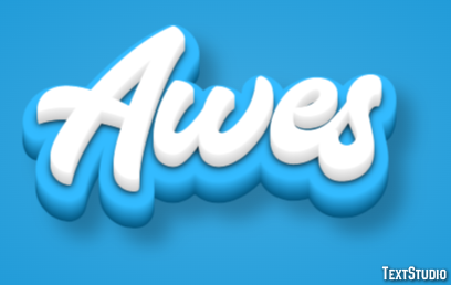 Awes Effet de Texte