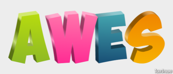 Awes Effet de Texte