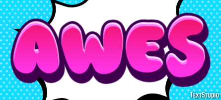 Awes Effet de Texte