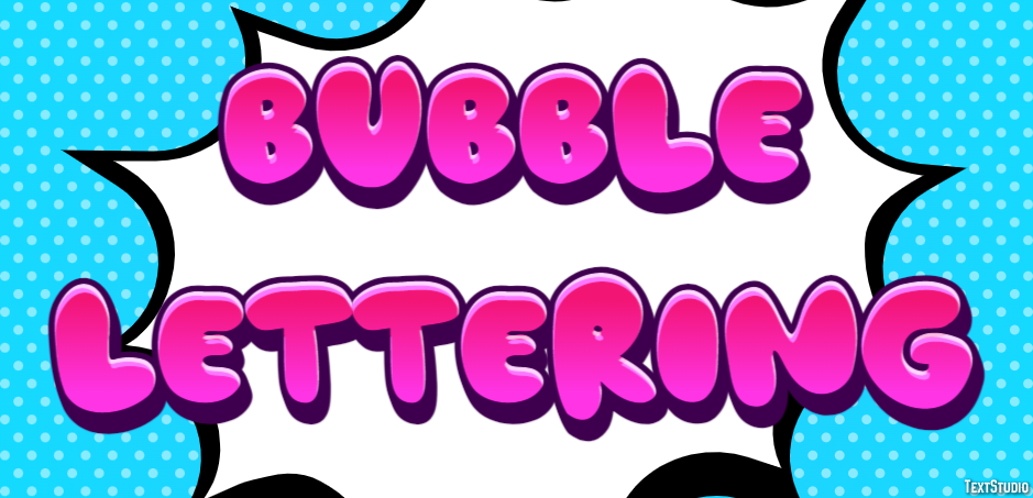 Bubble Lettering Text Effect