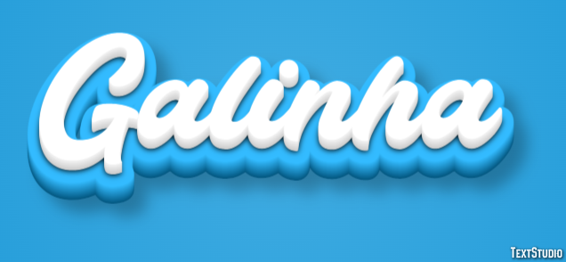 Galinha Texteffekt