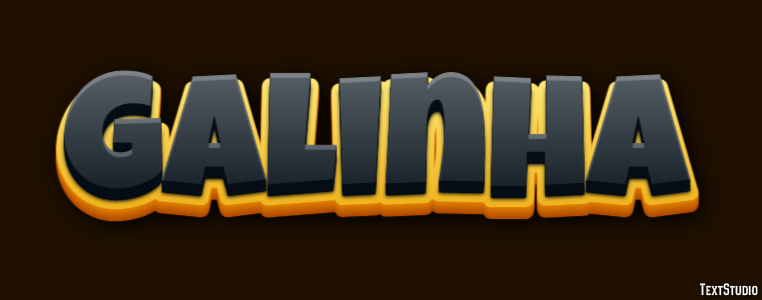 Galinha Texteffekt