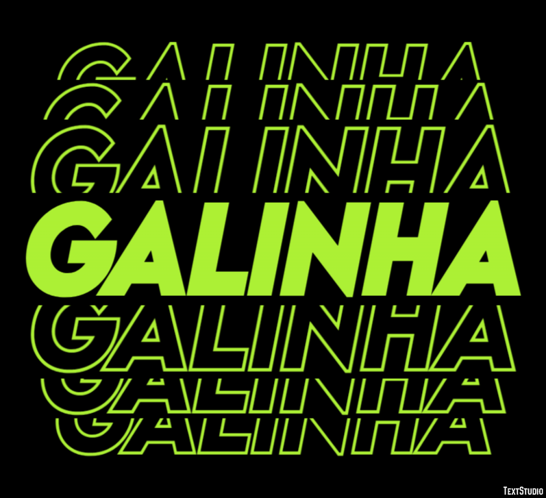 Galinha Texteffekt