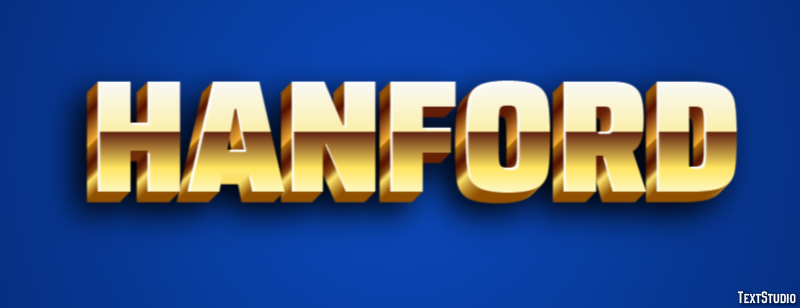 Hanford Efekt tekstowy