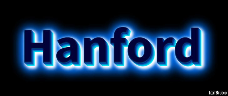 Hanford Efekt tekstowy