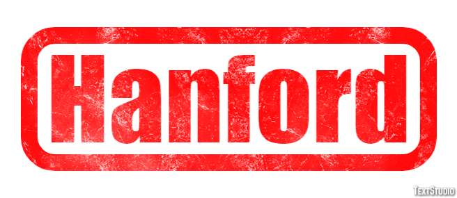 Hanford Efekt tekstowy
