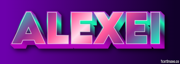 Alexei Text Effect