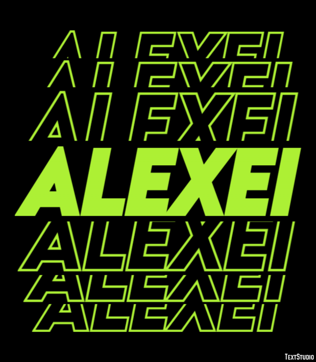 Alexei Text Effect
