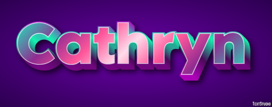 Cathryn テキスト効果