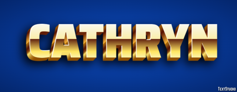 Cathryn Text Effect