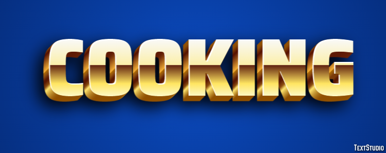 Cooking Text Effect