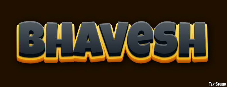 Bhavesh Efecto de Texto
