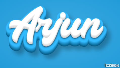 Arjun Texteffekt