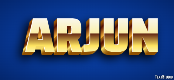Arjun Texteffekt