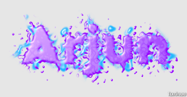 Arjun Texteffekt