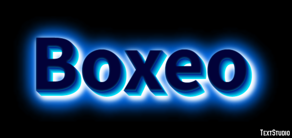 Boxeo Efecto de Texto