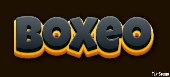 Boxeo Efecto de Texto