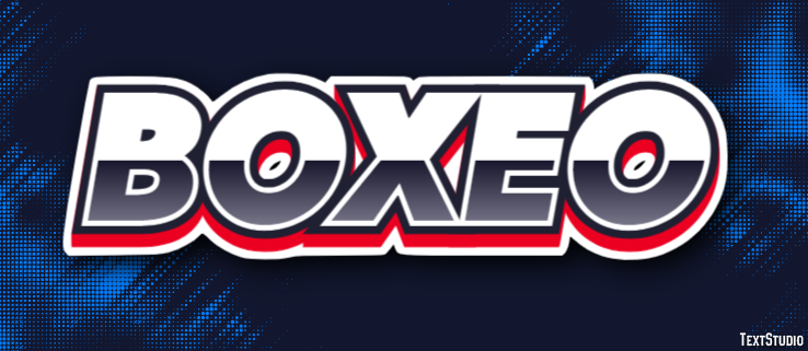 Boxeo Efecto de Texto