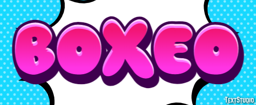 Boxeo Efecto de Texto