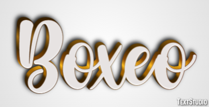 Boxeo Efecto de Texto