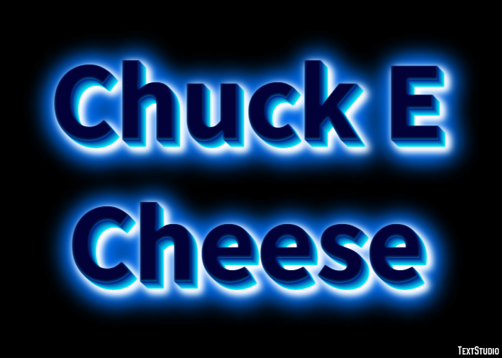 Chuck E Cheese Tekst Effect