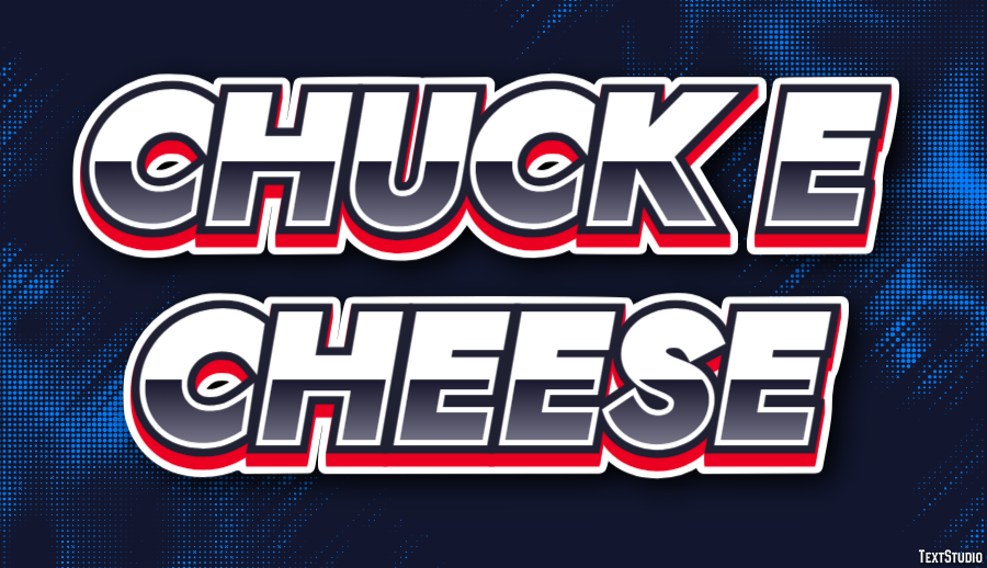 Chuck E Cheese Tekst Effect