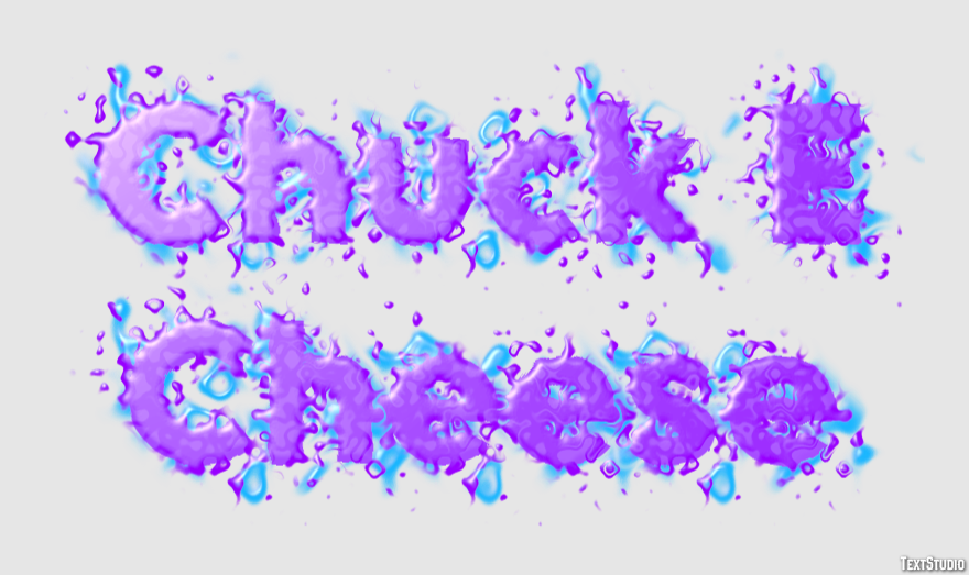 Chuck E Cheese Tekst Effect