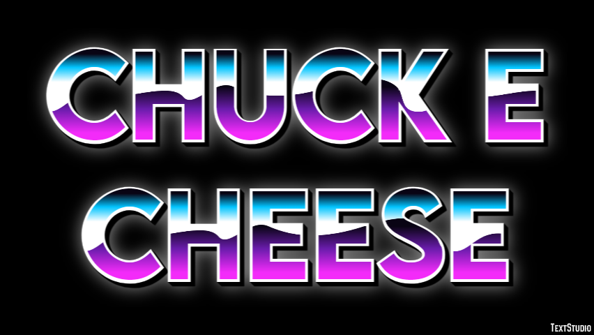 Chuck E Cheese Tekst Effect