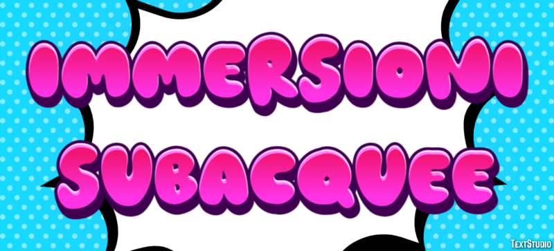 Immersioni subacquee Texteffekt