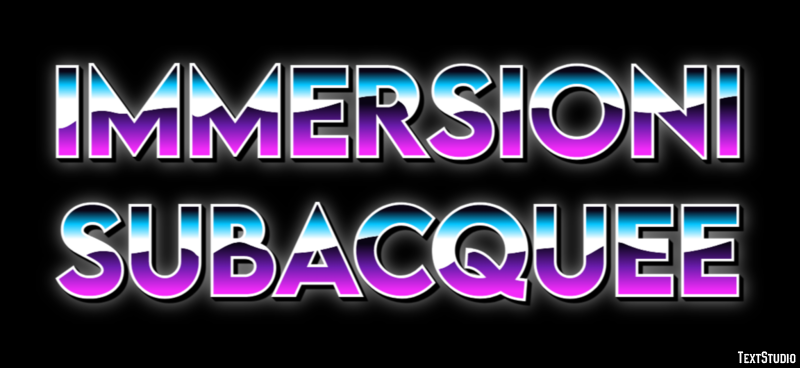 Immersioni subacquee Texteffekt