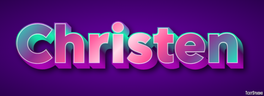 Christen Text Effect