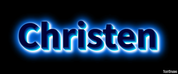 Christen Text Effect