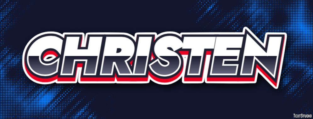 Christen Text Effect
