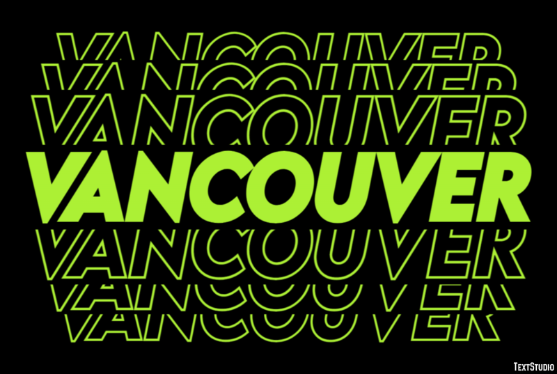 Vancouver Efekt tekstowy