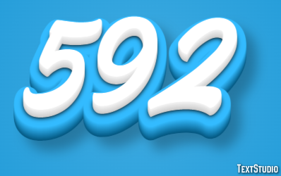 592 Text Effect