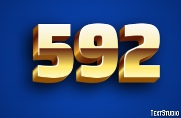 592 Text Effect