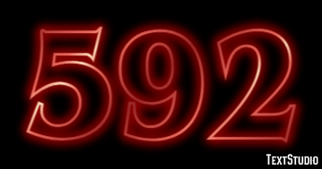 592 Text Effect