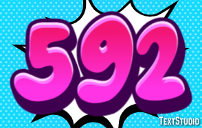592 Text Effect