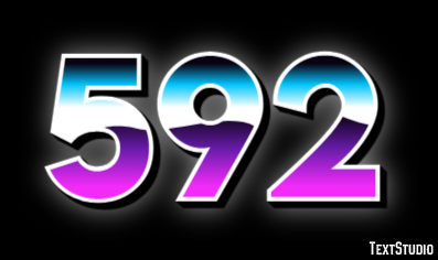 592 Text Effect