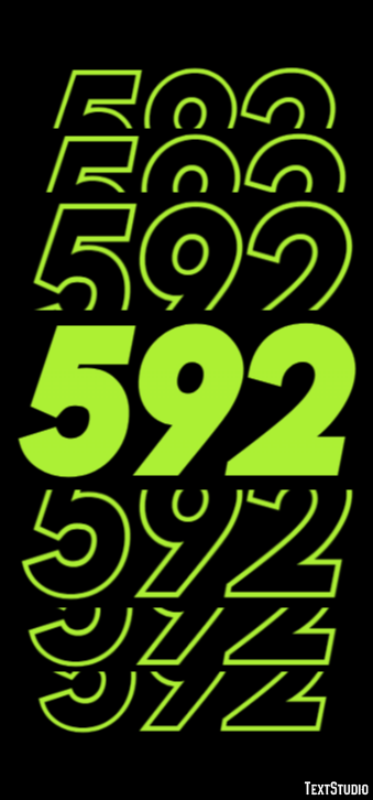 592 Text Effect
