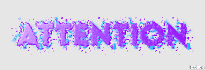 Attention Text Effect