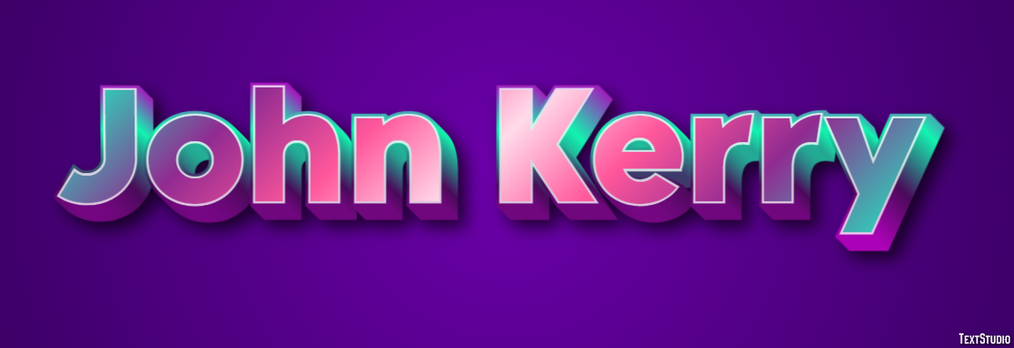 John Kerry Text Effect