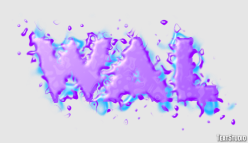 Wal Efecto de Texto