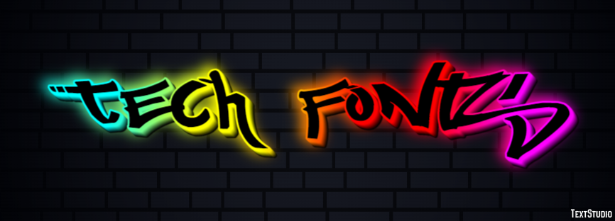 Tech Fonts Text Effect