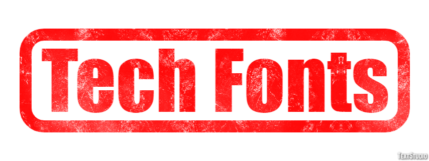 Tech Fonts Text Effect
